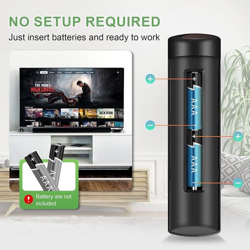 Replacement Voice Remote for FireStick 4K (1st/2nd Gen/Max/Plus/Select), Stick (2nd/3rd Gen/Lite/HD), TV Cube (1st/2nd/3rd Gen), Fire Smart TV 3rd Gen, Insignia/TCL/Pioneer Smart TVs in Kuwait
