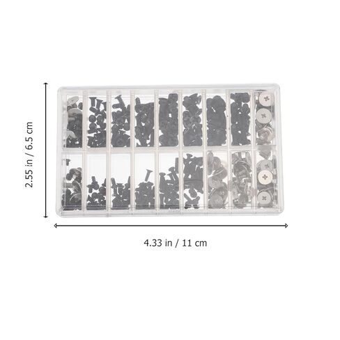 360pcs M2/m2.5/m3 Countersunk Head Computer Repair Screws Stainless Steel Flat Head Screws for Laptop Motherboard and Electronic Device Maintenance in Kuwait