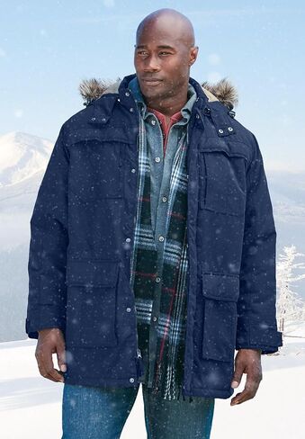 KingSize Men's Big & Tall Arctic Snorkel Parka Coat in Saudi Arabia