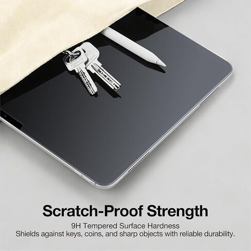 AMAZINGthing for iPad Pro 13-inch M5/M4 [RADIX - Max Glass] Screen Protector, Blue Light Reduction, 9H Tempered Glass, Case-Friendly, Full Coverage, Smudge and Scratch Resistant, 2 Pack in Kuwait