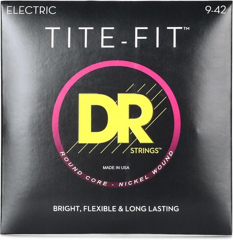 DR Strings Tite Fit Electric Round Core 8-38 in Saudi Arabia