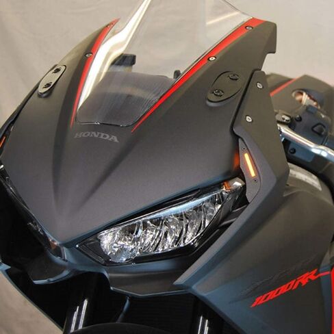 New Rage Cycles Front Turn Signals Compatible for The Honda CBR 1000RR (2017 - Present) No Thanks! in Saudi Arabia