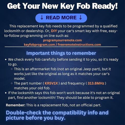 Replacement Keyless Entry Remote Car Key Fob 4-Button FCC UD:KR5V1X 313.8MHz 47-Chip for Honda HR-V 2016-2020, Fit 2018-2020 SUV Full Smart Key Pre-Installed Battery in Kuwait