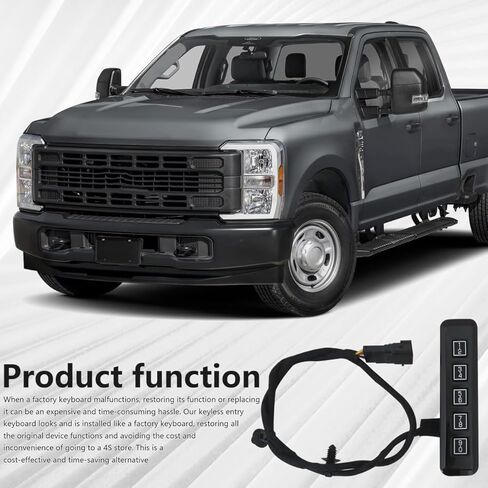 Replacement Keypad Designed for Ford F150 2015-2020 & Super Duty 2017-2020 Keyless Entry, Replaces 601-046 FL3Z-14A626-AD in Kuwait