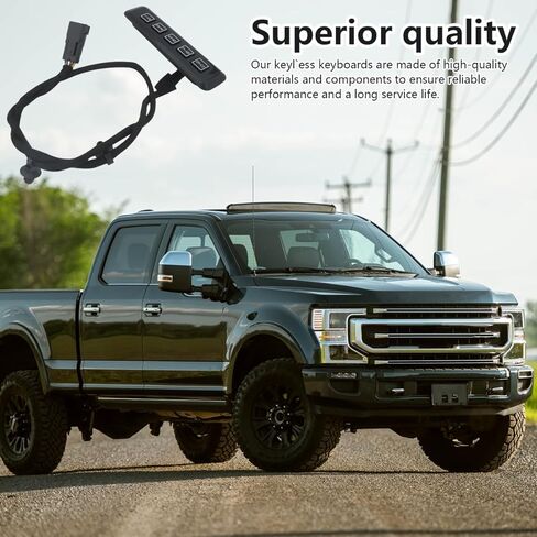Replacement Keypad Designed for Ford F150 2015-2020 & Super Duty 2017-2020 Keyless Entry, Replaces 601-046 FL3Z-14A626-AD in Kuwait
