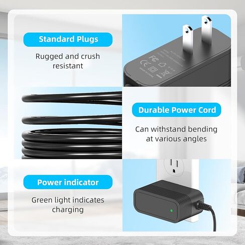 شاحن لكوكيدو EV90 XTROVAC 910 مكنسة كهربائية قابلة للشحن لأوراق حمام السباحة، بطارية 11.1 فولت، مكنسة كهربائية شديدة التحمل لأوراق حمام السباحة، استبدال سلك الطاقة in Kuwait