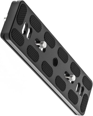 LICAEVEY 150mm Plate, CNC Machined Aluminum Alloy with Rubber Pads for DSLR Camera Tripod Head, Load 2KG in Kuwait