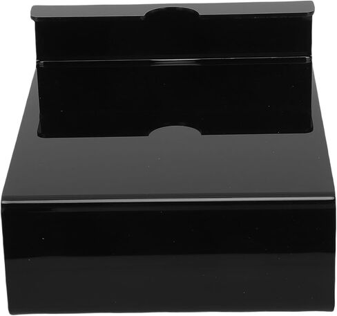 Treadmill Reading Rack, Lightweight Shatterproof Durable, Universal Tablet Book Holder, Clear Acrylic Black Design, for Home Gym Treadmills Ellipticals Stair Steppers Fitness Enthu in Kuwait