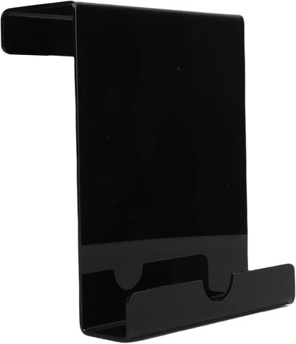 Treadmill Reading Rack, Lightweight Shatterproof Durable, Universal Tablet Book Holder, Clear Acrylic Black Design, for Home Gym Treadmills Ellipticals Stair Steppers Fitness Enthu in Kuwait