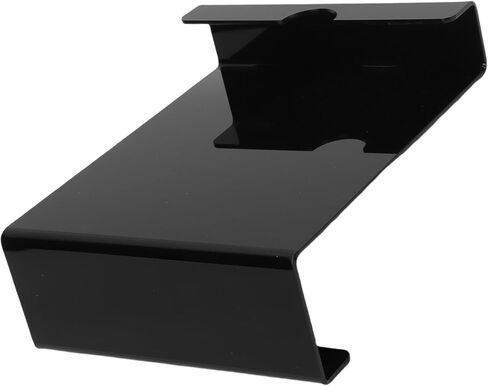 Treadmill Reading Rack, Lightweight Shatterproof Durable, Universal Tablet Book Holder, Clear Acrylic Black Design, for Home Gym Treadmills Ellipticals Stair Steppers Fitness Enthu in Kuwait