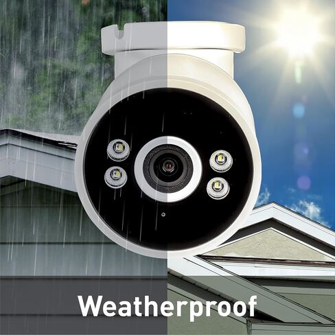 Swann AdvancedX Wired 4K Security Camera PoE Outdoor Bullet, Color Night Vision, Smart AI Video Analytics/Alerts, Advanced Motion Detection (Renewed) in Kuwait