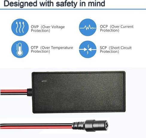 14V 56W Power Adapter for NOCO Jump Starter Compatible with NOCO GB70 GB150 GB250+ GB251+ GB500 GB500+ Genius Boost Ultra Safe Lithium Jump Starter Battery 14V 56W Power Adapter Cord in Kuwait