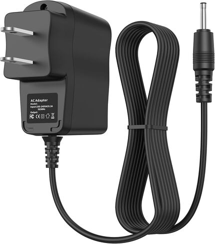 AC DC Adapter 5V Power Supply, 4FT Black Power Cord Compatible with Wahl 9685-200 Groomer & Rotary Ear/Nose Head, Reciprocating/Precision Detail Trimmer Head in Kuwait