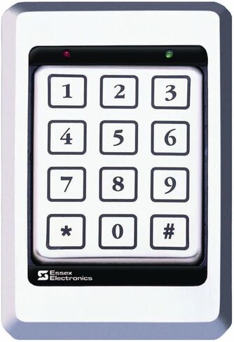 Essex KTP-103-SN Single Gang Keypad Reader 26 Bit Wiegand 12 Pad 3x4 in Kuwait