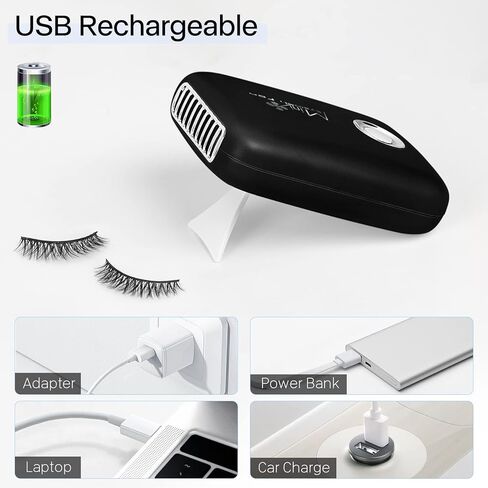 Buqikma Eyelash Mini Lash Fan وغراء وصلات الرموش الاحترافي in Kuwait