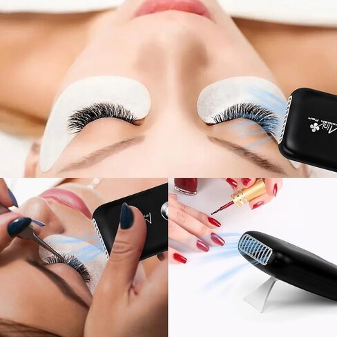 Buqikma Eyelash Mini Lash Fan وغراء وصلات الرموش الاحترافي in Kuwait