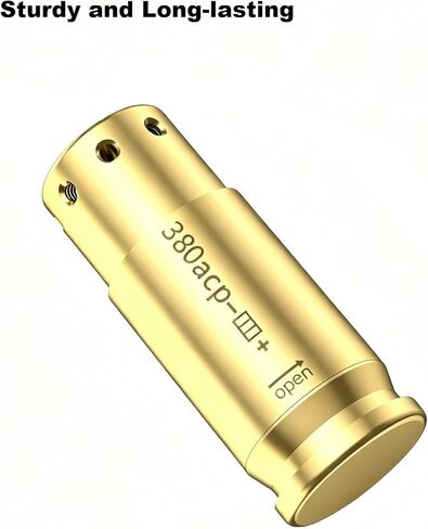 مجموعة Bore Sight 9 مم و.380ACP Bore Sight Red Dot Boresighter ليزر أحمر مع بطاريات للصيد والرماية in Kuwait