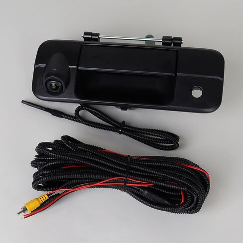 69090-0C051 Tailgate Handle Backup Camera Kit Compatible with Toyota Tundra 2007-2013 Liftgate Latch Handle with Rear View Reverse Camera Replace OE 690900C051 TO1915119 81214 in Kuwait