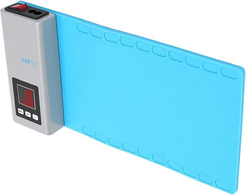 Sanpyl Screen Separator Repair Pad Dual Layer Silicone LCD Heating Pad for Delicate Screen Repair, 10-130℃ Adjustable Heating Mat for Electronics (US Plug) in Kuwait