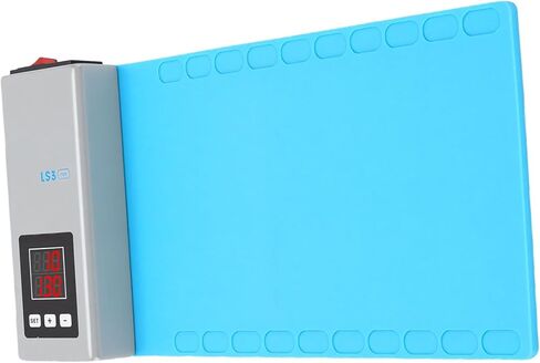 Sanpyl Screen Separator Repair Pad Dual Layer Silicone LCD Heating Pad for Delicate Screen Repair, 10-130℃ Adjustable Heating Mat for Electronics (US Plug) in Saudi Arabia