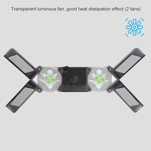 Laptop Cooler Pad Dual Fan Light Emitting Notebook Cooling Stand DR - 2009A, Foldable Laptop Cooler with Built in Stereo Speaker for 13 to 17 Inch Laptops, Blue LED Fans and ABS in Kuwait