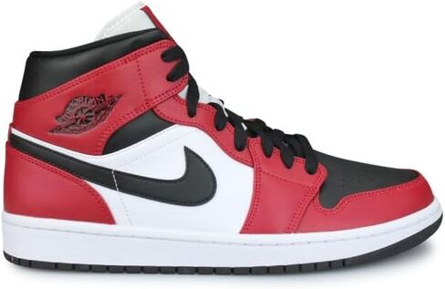 Jordan Mens Air Jordan 1 Mid 554724 069 Chicago Black Toe - Size 11 in Saudi Arabia
