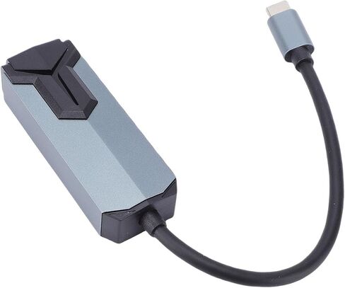 Buachois USB C إلى محول إيثرنت، USB من النوع C إلى RJ45 2.5 جيجابت LAN محول الشبكة التوصيل والتشغيل الإسكان الألومنيوم لنظام XPS الكمبيوتر المحمول راوتر NAS in Kuwait