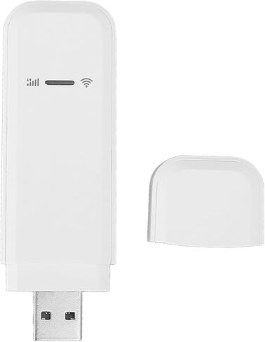 4G USB WiFi Dongle, Portable WiFi Hotspot, SIM Card Slot Adapter with Support for 10 Devices & 150MBPS 4G LTE, Ideal for Cell Phone, Tablet, Laptop & TV in Kuwait