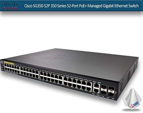 Cisco SG350-52P 350 Series 52-Port PoE + محول جيجابت إيثرنت مُدار SG350-52P-K9 in Kuwait