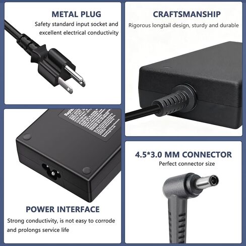 20V 12A 240W Laptop Charger for MSI Katana 15 17 B13V B13VFK B13VGK B12V B12VGK B12VFK B12VEK Crosshair 15 16 17 Katana GF76 Stealth 14 Studio GS66 GF66 GF76 GL66 GL76-4.5 * 3.0MM in Kuwait