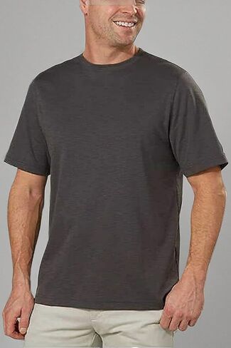 Kirkland Signature Men's Short Sleeve Peruvian Pima Cotton T-Shirt in Saudi Arabia