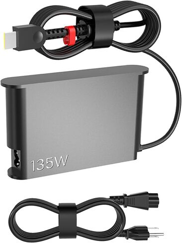 شاحن USB C 135 وات 100 وات لجهاز Lenovo ThinkPad P14s P16s T16 Z16 Gen 1 2 3 4 5، ThinkBook 13x 14 14p 16 G2 G3 G4+ G6 G7 ACH IAP ARA ARH ABP ADL135YSDC3A محول التيار المتردد in Kuwait