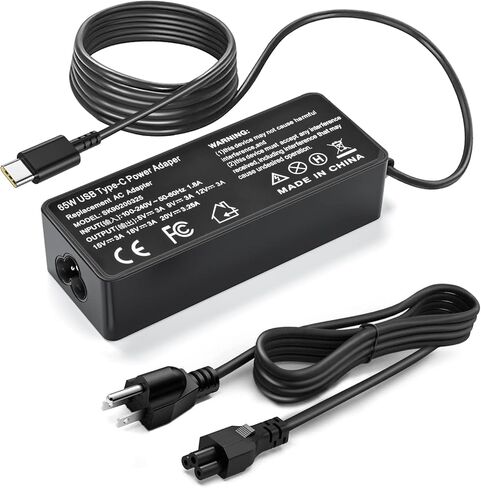 شاحن سريع 65 وات USB C PD متوافق مع أجهزة الكمبيوتر المحمولة LG Gram 14 15 16 17 طراز 14Z90P 14Z90R 14Z90Q 15Z90P 15Z90Q 15Z90R 16Z90P 16Z90Q 16T90P 17Z95P 17Z90R 17Z90S تيار متردد مطور سلك المحول in Kuwait