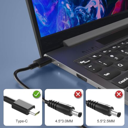 شاحن سريع 65 وات USB C PD متوافق مع أجهزة الكمبيوتر المحمولة LG Gram 14 15 16 17 طراز 14Z90P 14Z90R 14Z90Q 15Z90P 15Z90Q 15Z90R 16Z90P 16Z90Q 16T90P 17Z95P 17Z90R 17Z90S تيار متردد مطور سلك المحول in Kuwait