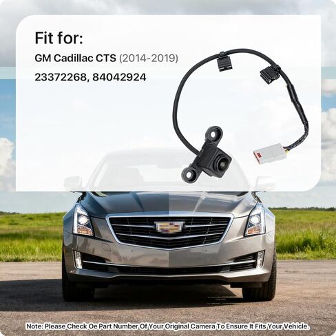 بديل لكاميرا الرؤية الأمامية 23372268 لسيارة GM Cadillac CTS 2014-2019، كاميرا OE تحل محل 84042924 من GreenYi in Kuwait