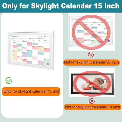 طقم سلك طاقة 12 فولت لتقويم Skylight متوافق مع شاحن محول الطاقة Skylight Calendar 15 بوصة in Kuwait