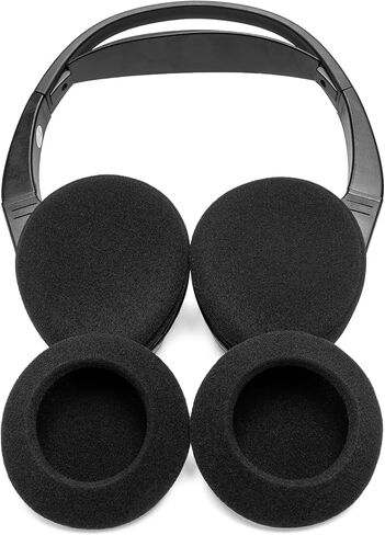 Ear Pads Compatible with Toyota Sienna Sequoia Highlander Tundra, Honda Odyssey Pilot Ridgeline, Infiniti QX60 QX80, Nissan Pathfinder Teardrop IR Headphone for Car DVD Headset Foam Cushion in Kuwait