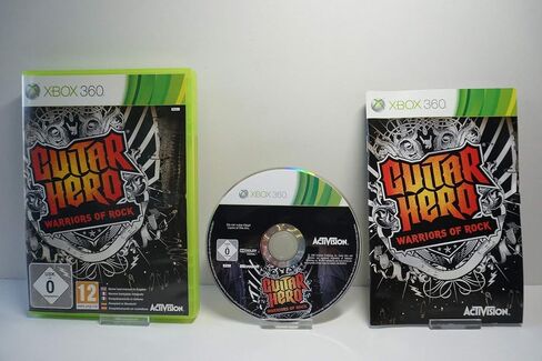 Guitar Hero 6: Warriors of Rock - اللعبة فقط - Xbox 360 (متجددة) in Kuwait