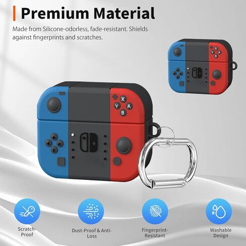 Case Cover for Sony WF-1000XM6,Liquid Silicone Game Console Protective Cover,AntiFingerprint,Dustproof,Shockproof,Skin-Friendly Texture in Kuwait
