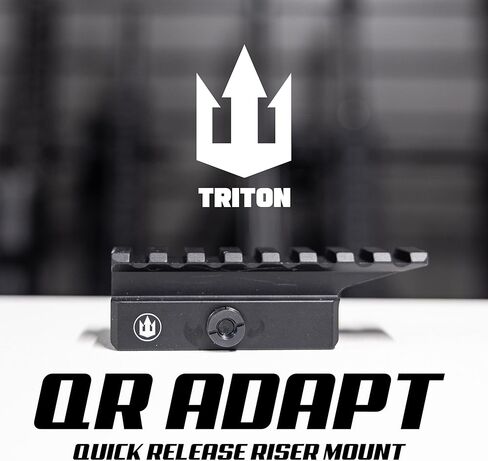 Triton QR-Adapt 8-Slot Quick Release Picatinny Riser Mount - 0.75" Profile in Kuwait
