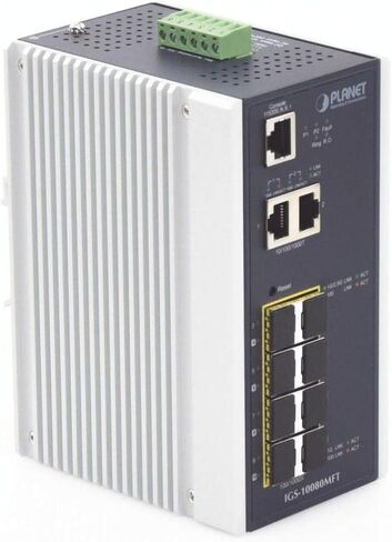Planet IGS-10080MFT 8 100/1000X SFP + محول مُدار بمنفذين 10/100/1000T in Kuwait