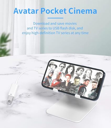لايتنينج ذكر إلى USB أنثى دونجل لهاتف iPhone OTG كابل محول قارئ بطاقة الكاميرا U القرص فلاش محرك الماوس لوحة المفاتيح MIDI Hub لجهاز iPad Air 14 13 12 11 Pro Max XR X XS 8 7 Plus SE Converter in Kuwait