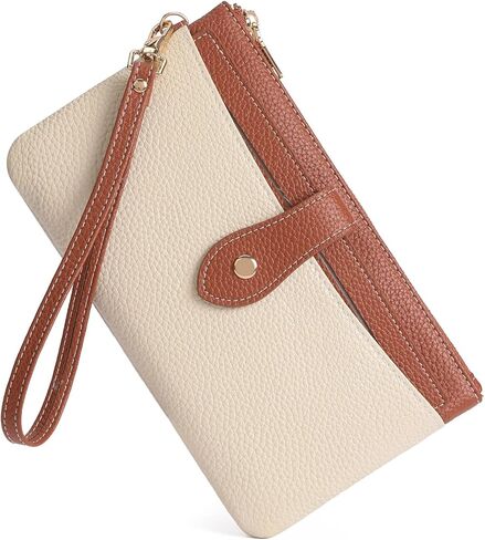 GAEKEAO Wallets for Women Ultra Slim Thin PU Leather RFID Blocking Credit Card Holder Bifold Long Ladies Wallet Billfold Clutch in Saudi Arabia