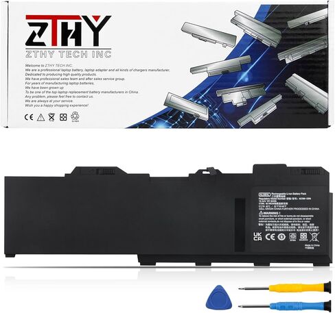 ZTHY AL08XL استبدال بطارية الكمبيوتر المحمول HP ZBook Fury 15 G7 G8 Fury 17 G7 G8 Mobile Workstation Series AL08094XL L86212-001 HSTNN-OB1S HSTNN-IB9N L86155-AC1 L86155-1C1 L86212-001 15.44V 94Wh in Kuwait