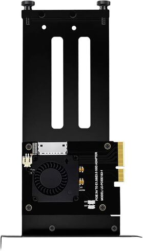 WEISUYUUSjh pieceie 5.0 4X إلى U.2/U.3 بطاقة محول القرص الصلب pieceIE Gen5.0 4X إلى U.2/U.3 (SFF-1002) محول القرص الصلب in Kuwait