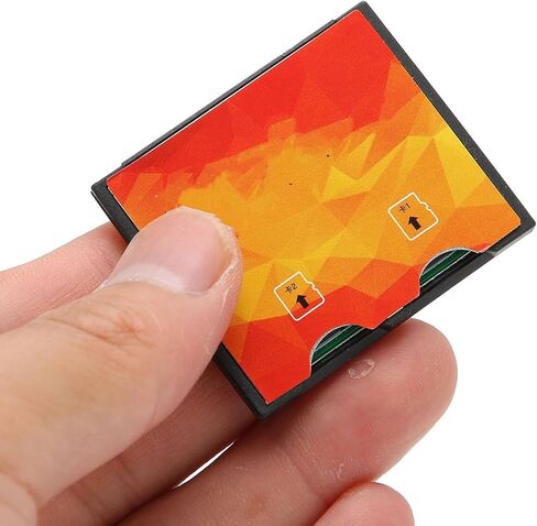 Pomya Micro Storage Card to CF Adapter, High Speed Camera Flash Card Adapter with Compact CF Type I Interface, for Fuji DSLR Cameras in Kuwait