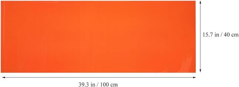 Artibetter Sunset Light Filter Film تراكب الشفافية للتصوير الفوتوغرافي والفيديو، برتقالي 40 × 100 سم، جل تصحيح الألوان لإضاءة غرفة النوم المحيطة وتأثيرات المسرح in Kuwait