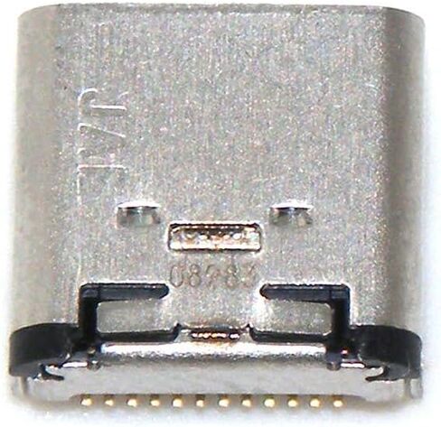 2PCS Internal USB-C Charging Port Sync Power Jack Socket Replacement for Valve Steam Deck Console | Compatible with OLED, 256GB, 512GB, 64GB Models | Silver | SD1010-USBC in Kuwait
