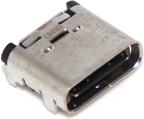 2PCS Internal USB-C Charging Port Sync Power Jack Socket Replacement for Valve Steam Deck Console | Compatible with OLED, 256GB, 512GB, 64GB Models | Silver | SD1010-USBC in Kuwait