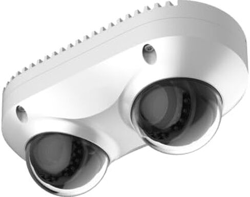 5MP Dual-Directional PanoVu Camera Compatible with Hikvision DS-2CD6D52G0-IHS Double Built in Mic Micro SD Slot up to 256GB Alarm in and Out in Kuwait